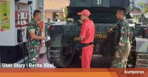 Tank Isi Bahan Bakar di  SPBU Bikin  Netizen Ribut soal 